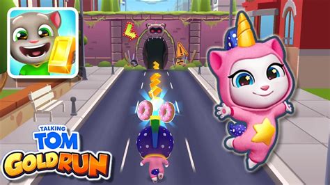 Talking Tom Gold Run Skateboard World Cops And Robbers Event Unicorn