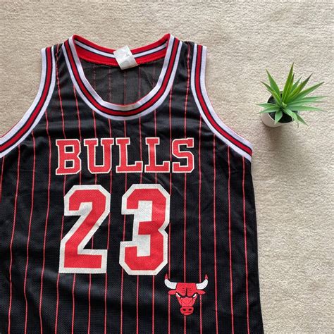 Vintage Vintage Chicago Bulls Michael Jordan Pinstripe Jersey Grailed