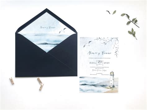 Sobres Para Invitaciones De Boda Craft Martina Design And Paper