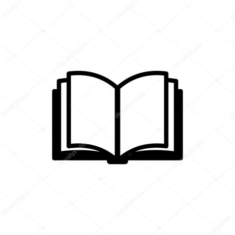 Book Icon. Vector Logo — Stock Vector © in8finity #53581759