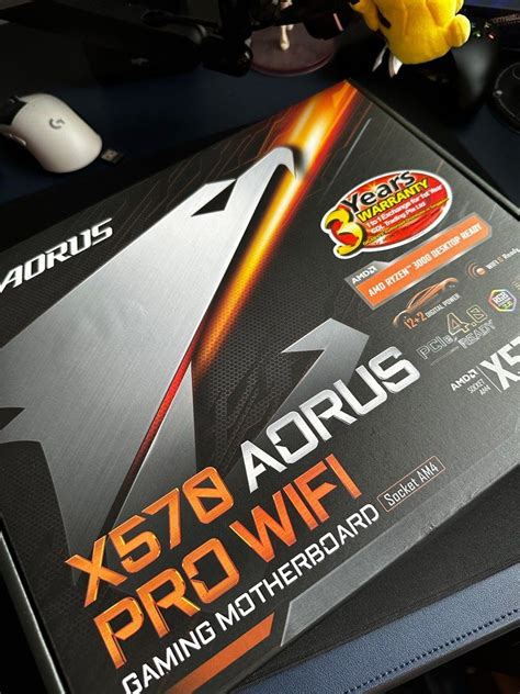 Aorus X570 Pro Wifi Rev 112 Computers And Tech Parts And Accessories Computer Parts On Carousell