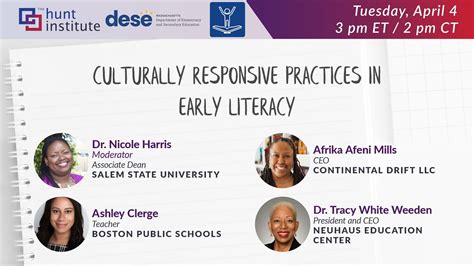 Culturally Responsive Practices In Early Literacy YouTube