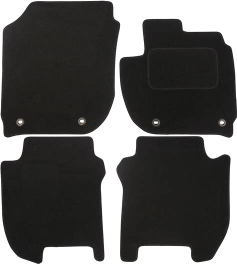 Jvl Fully Tailored Carpet Car Mat Set Of Black Amazon Co Uk