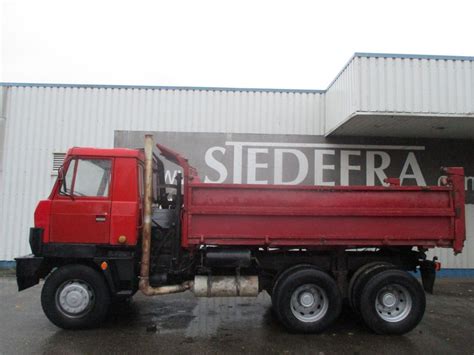 Camion Benne Tatra S Way Tipper Spring Suspension V