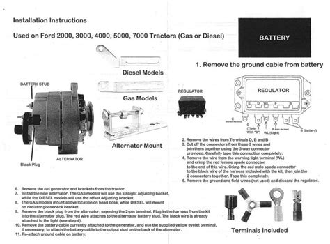3930 Ford Tractor Alternator Wiring Diagram
