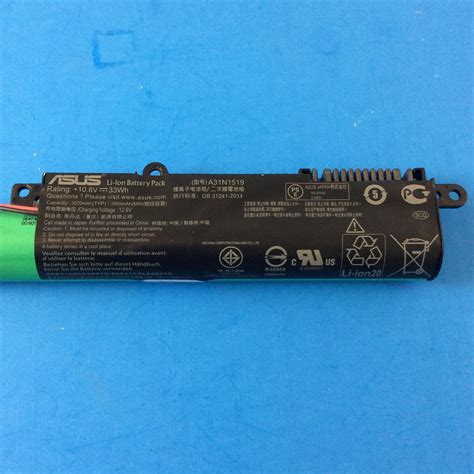 Genuine Asus X S X Sa Laptop Battery A N V Wh Mah