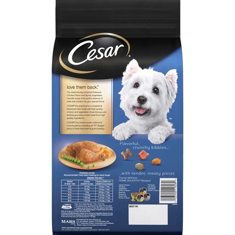 Cesar Small Breed Dry Dog Food Rotisserie Chicken Flavor With Spring