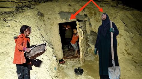 Cave Door Repair By Grandmother And Two Orphan Girls A Night Of