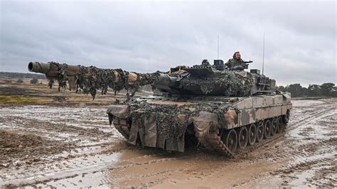 Tanques Ucrania Los tanques Leopard 2 alemanes ya están en Ucrania