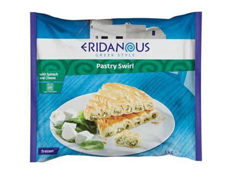 Eridanous Pastry Swirl With Spinach And Cheese Lidl — Great Britain