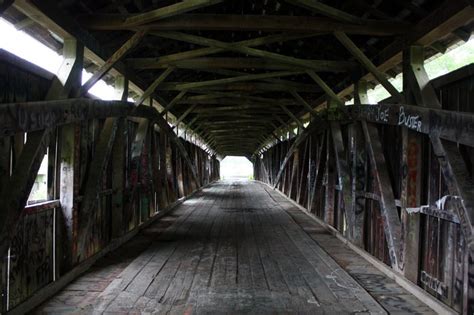 Beech Fork Covered Bridge Is The Longest Covered Bridge In Kentucky