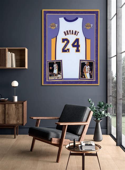 Bryant 24 Jersey Motivational Art Wall Decor Framed Canvas Free