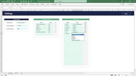 Ultimate Excel Gantt Chart Etsy