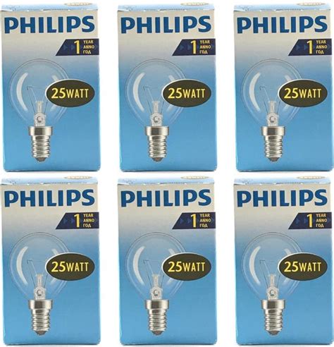 Philips Kogellamp Watt E Fitting Gloeilamp Helder