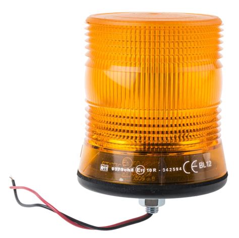 RS PRO RS PRO Amber Flashing Beacon 10 100 V Dc Single Point