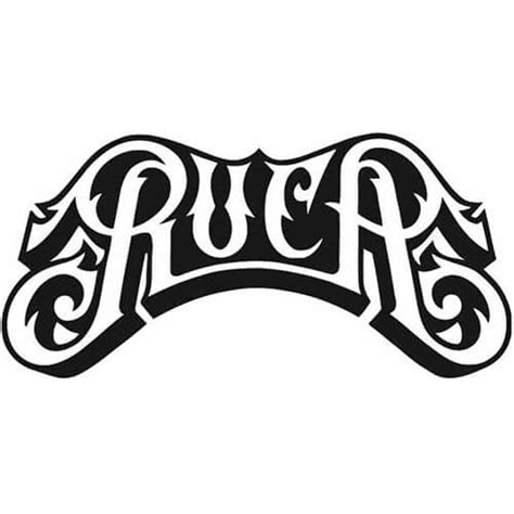 RVCA Logo Decal Sticker - RVCA-LOGO-DECAL - Thriftysigns