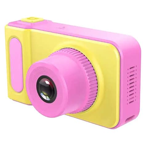 Фотоаппарат Smart Kids детский цифровой с записью видео 8х4,5см Желто ...