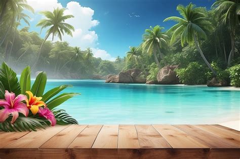 Premium Photo Tropical Paradise Image