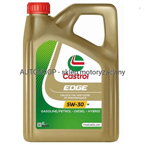 Castrol EDGE M 5W30 C3 4L Filtry i oleje silnikowe