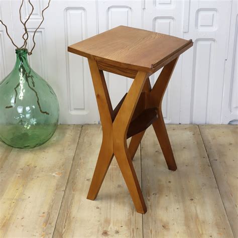 Vintage Reclaimed Oak Mid Century Church Lectern 2704e Mustard Vintage