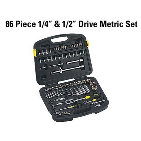 Stainless Steel Stanley Drive Metric Socket Set Inch At Rs