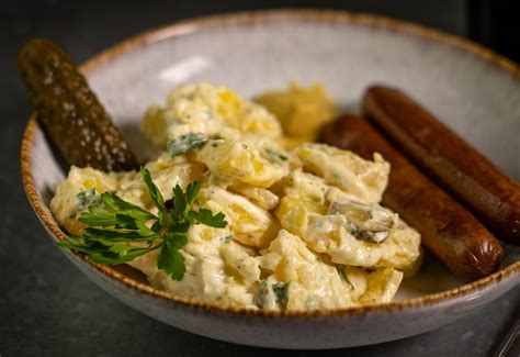 Kartoffelsalat Mit W Rstchen Norddeutscher Kartoffelsalat