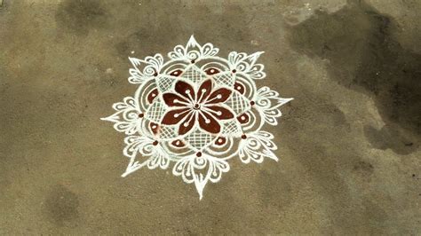 Panguni Madham Special Simple Padi Kolam 5 3 Easy Star Kolam Pandaga