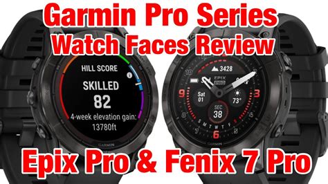 Garmin Epix Pro Fenix 7 Pro Watch Faces Review YouTube