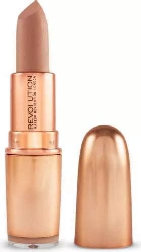 Ruj Mat MAKEUP REVOLUTION Iconic Matte Nude Revolution Lipstick Expose Nude Cel Ro
