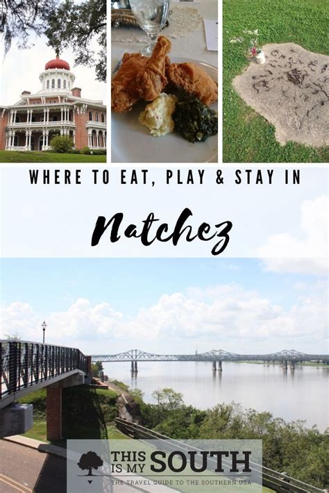 Natchez Mississippi Set On The Mississippi River Is One Of The