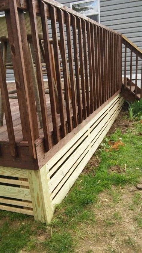 Everything About Deck Skirting Ideas Cheap Diy Latticesrockwood Tall