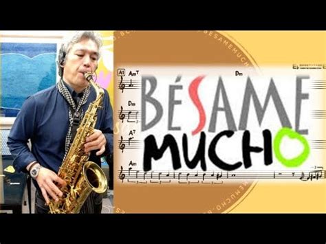 B Same Mucho Kiss Me Much Alto Sax Cover