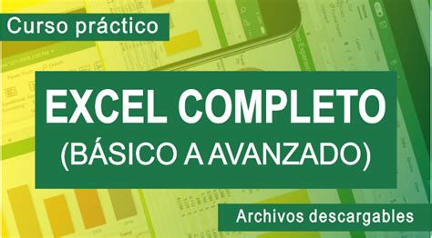 Curso COMPLETO De Excel Como Excel