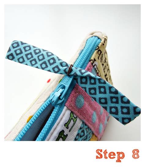 Mini Tutorial Fabric Zipper Pull Zipper Pulls Zipper Bags Fabric