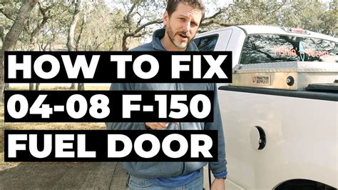 How To Replace Gas Door On F150