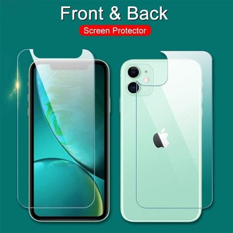 2 In 1 Frontback Tempered Glass For Iphone 15 14 13 12 11 Pro Max Screen Protector Lazada Ph