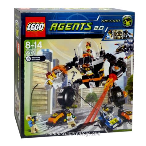 LEGO Agents Sets: 8970 Robo Attack NEW