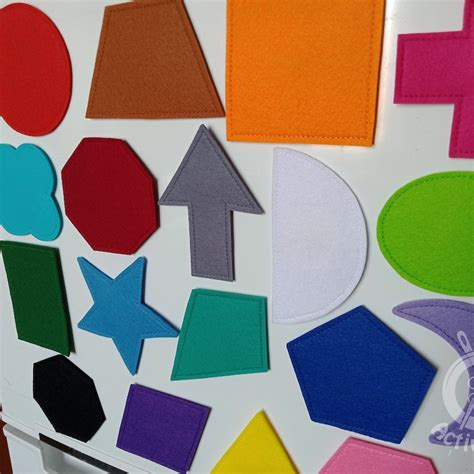 Felt Shapes - Etsy