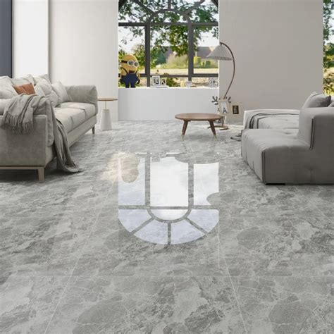 800x800mm Grey Porcelain Tile Marble Tile 80x80 Polished Glazed Ceramic