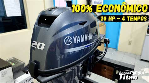 Yamaha Hp Tempos Motor Mais Econ Mico Que Existe Youtube