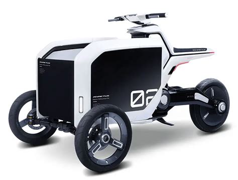 Rhaetus Electric Folding Cargo Trike Transforms Into Conventional Bike