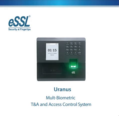 Essl Aiface Uranus Face Recognition Time Attendance System At Rs 9800