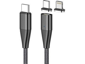 Callstel Usb C Magnet Kabel Magnetisches Usb C Schnell Ladekabel Typ