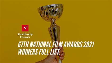 National Film Awards 2021 Winners Complete List Shortfundly