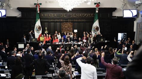 Senadores Aprueban En Lo General La Reforma Judicial El Martes 11 De