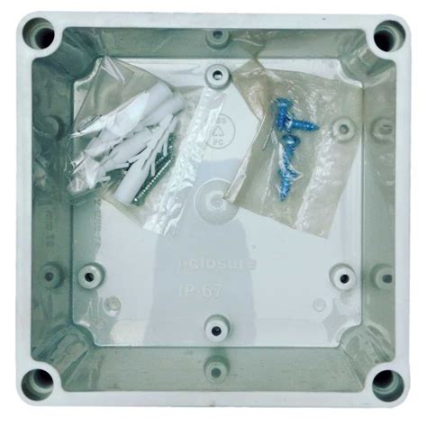 Polycarbonate Enclosure X X Mm Thermoplastic Junction Box