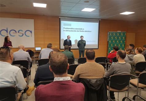 La Guardia Civil Y Endesa Celebran Una Jornada De Intercambios De