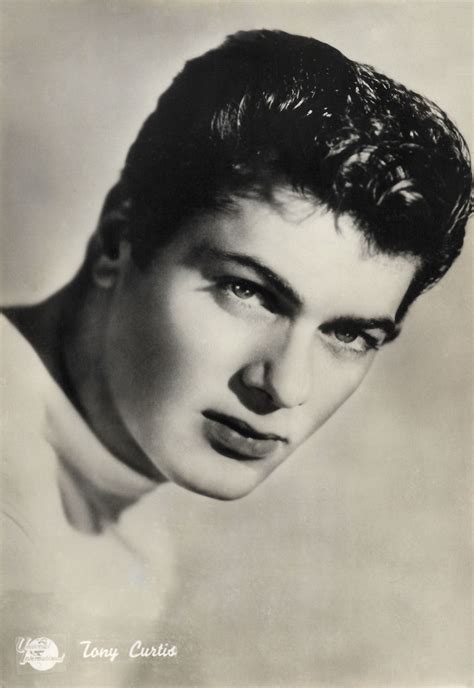 Tony Curtis Italian Postcard By Bromofoto Milano No 346 Flickr