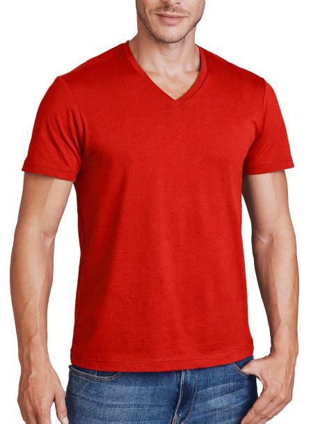 T Shirt Homme Col V