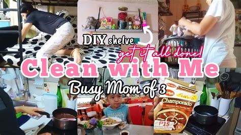 New Clean With Me Diy Shelve Cooking Get It All Done Mom Of